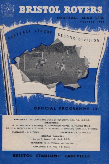 Match programme